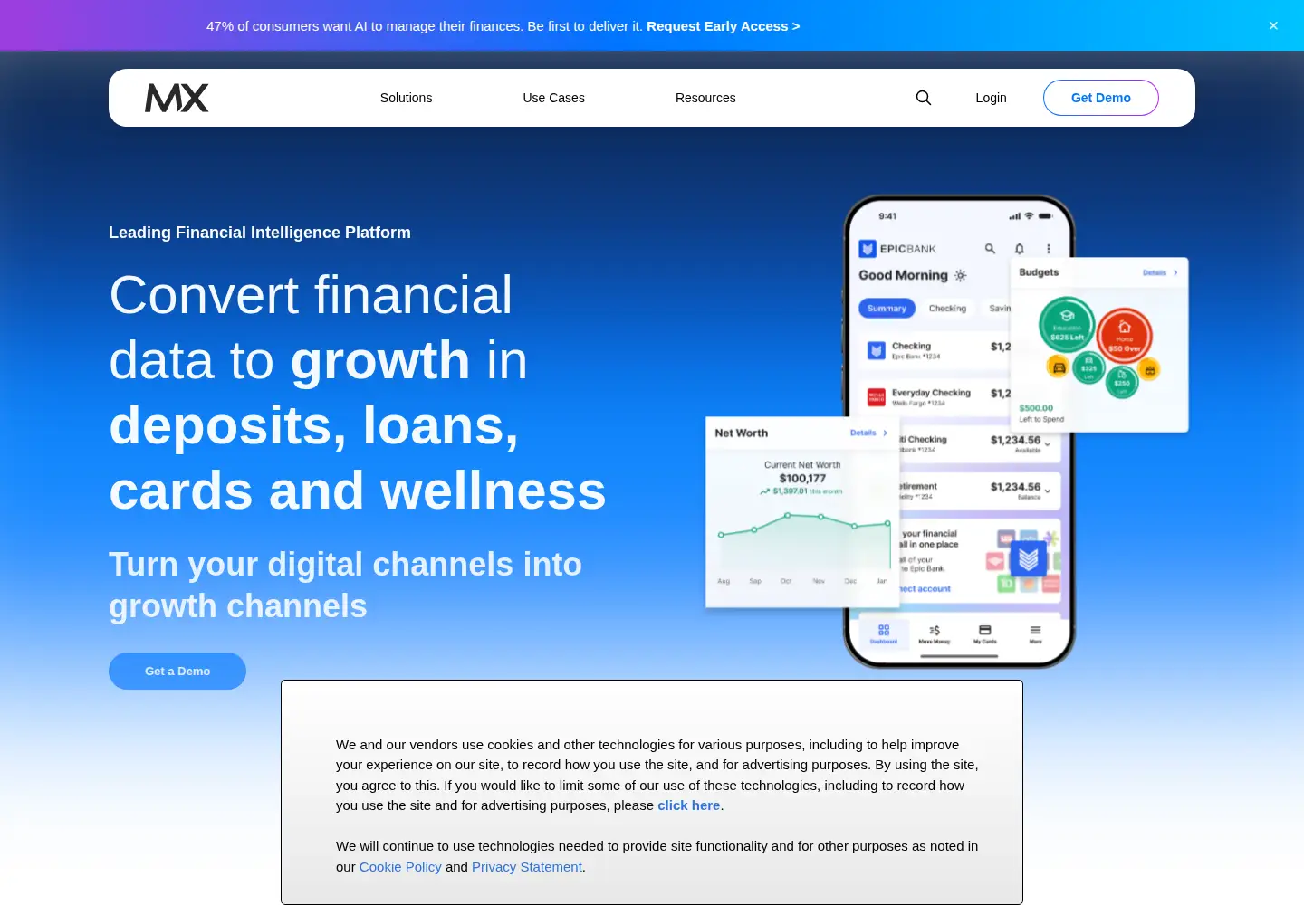 Screenshot of mx.com