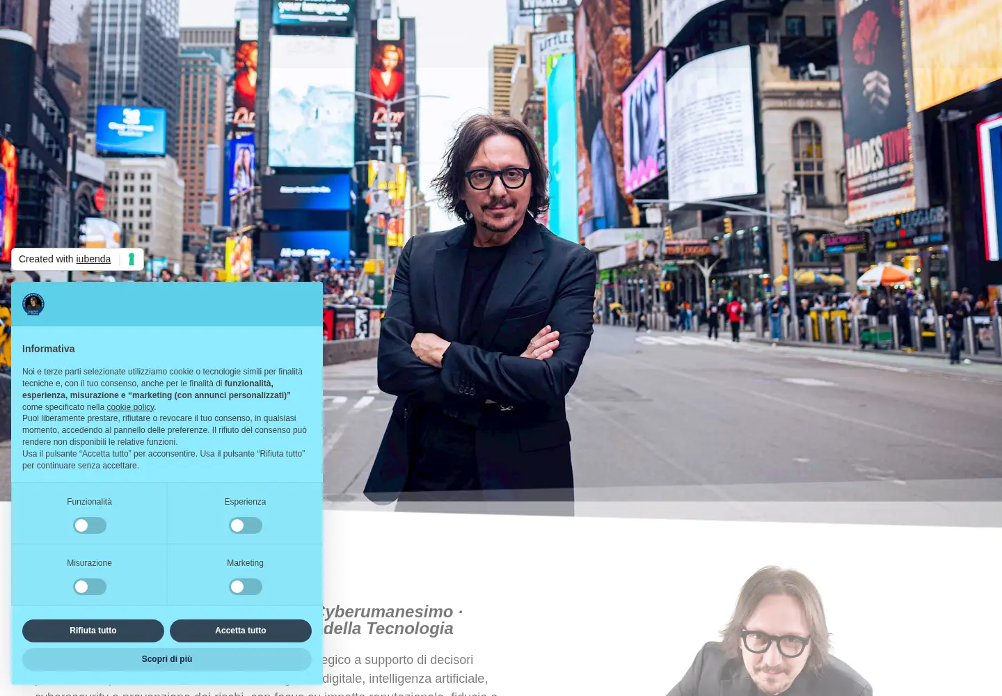 Captured homepage of camisanicalzolari.it in the current scan