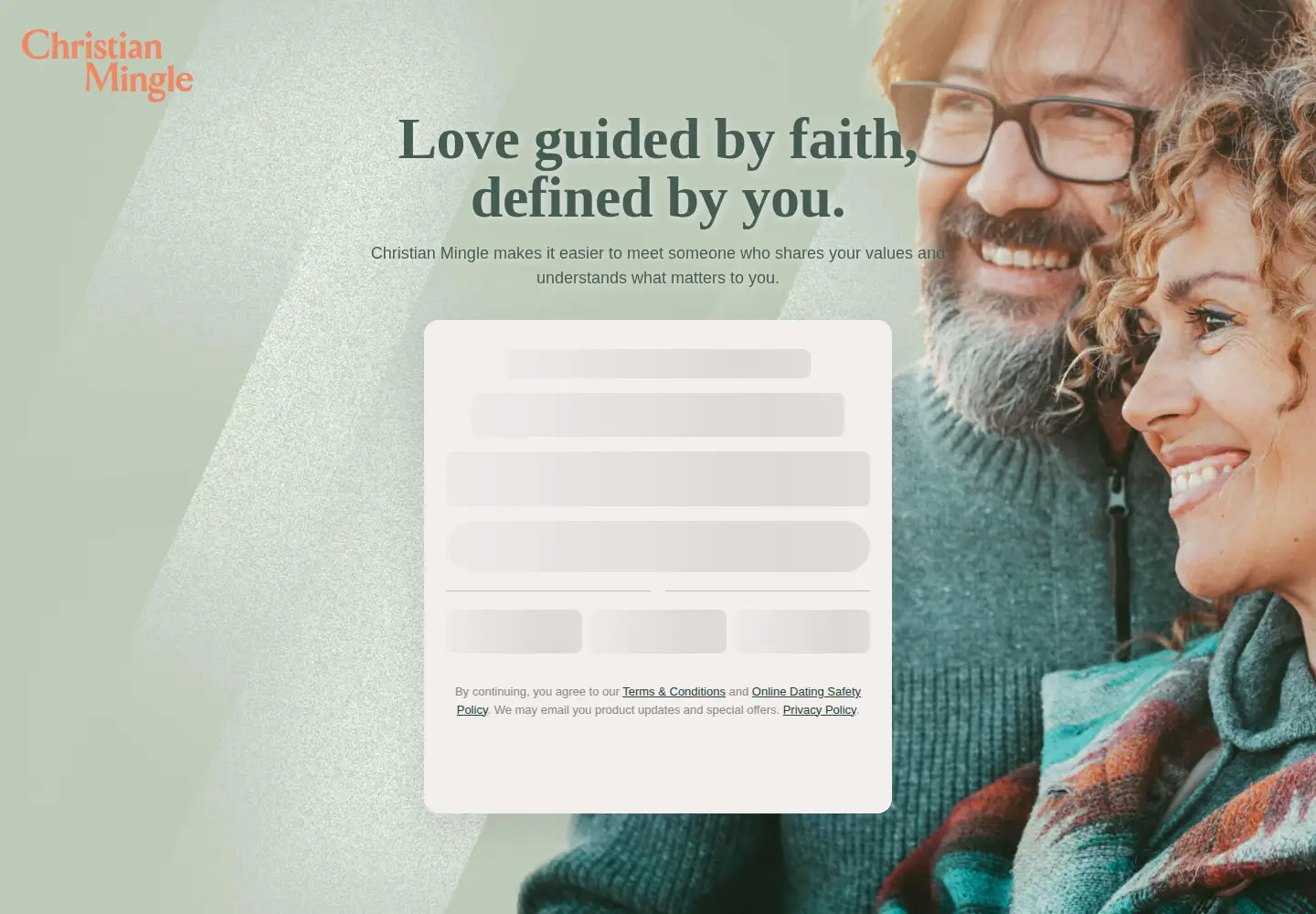 Screenshot of christianmingle.com