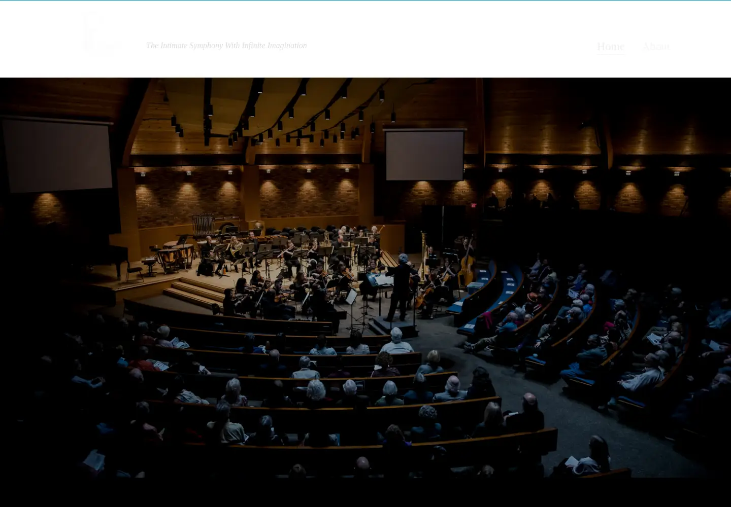 Screenshot of portlandchamberorchestra.org