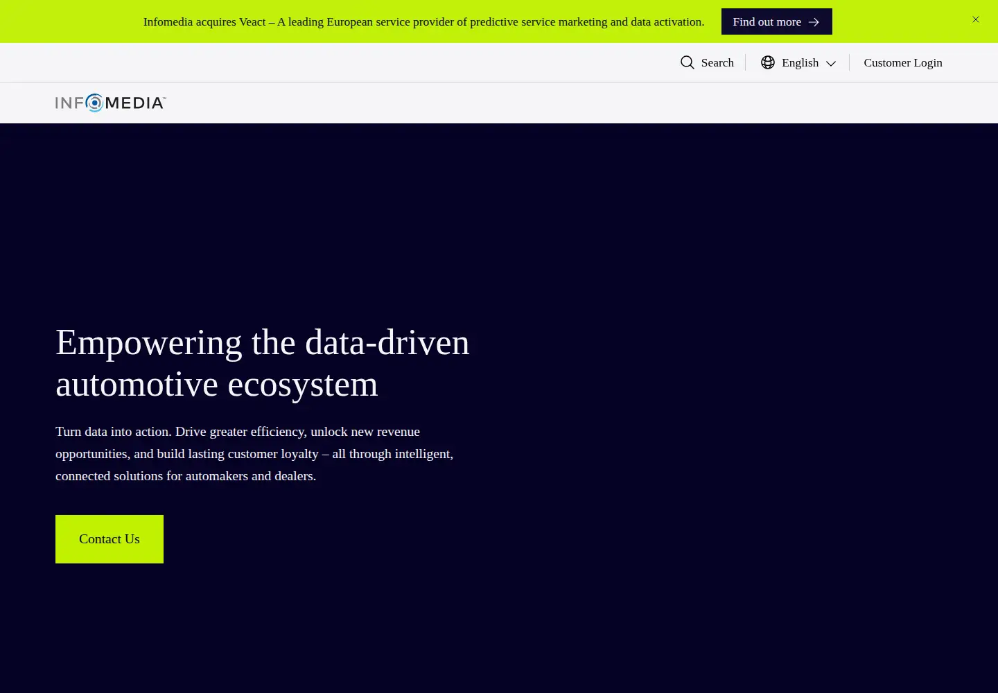 Screenshot of infomedia.com.au