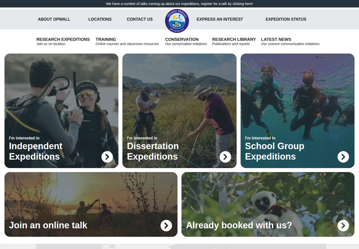Screenshot of opwall.com