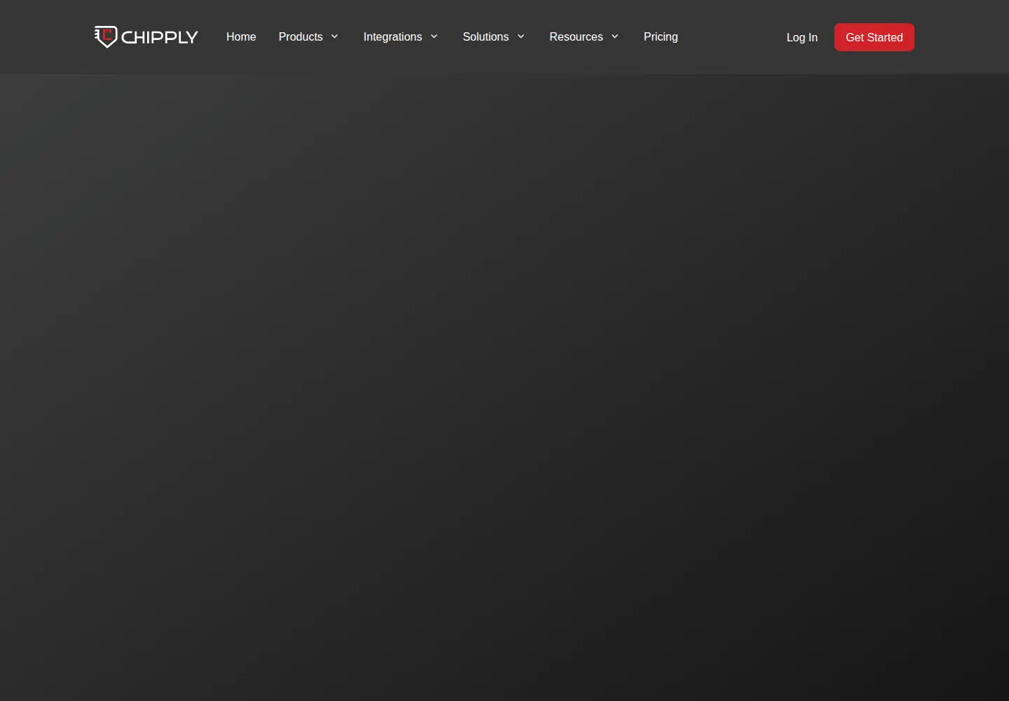 Screenshot of chipply.com