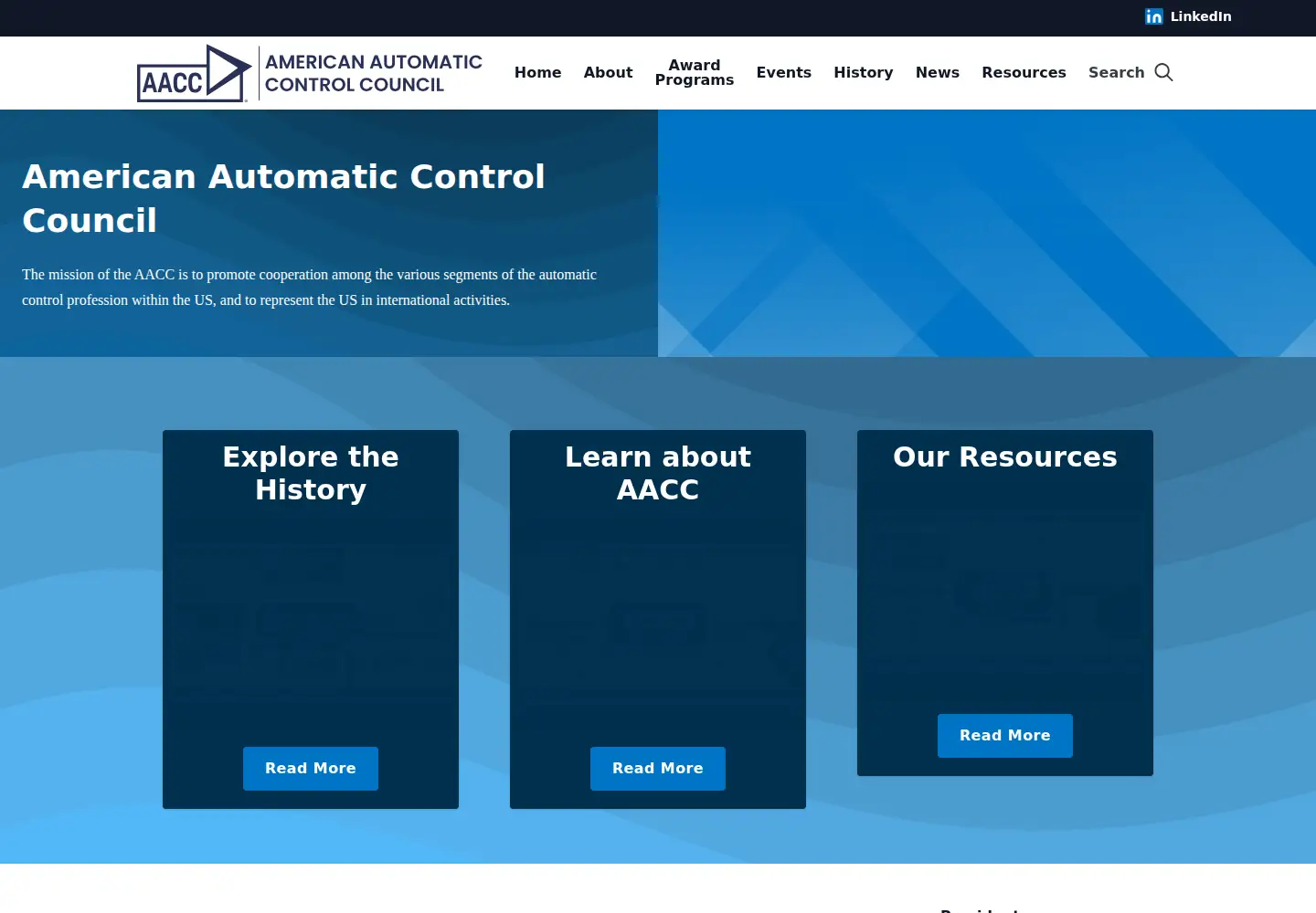 Screenshot of a2c2.org