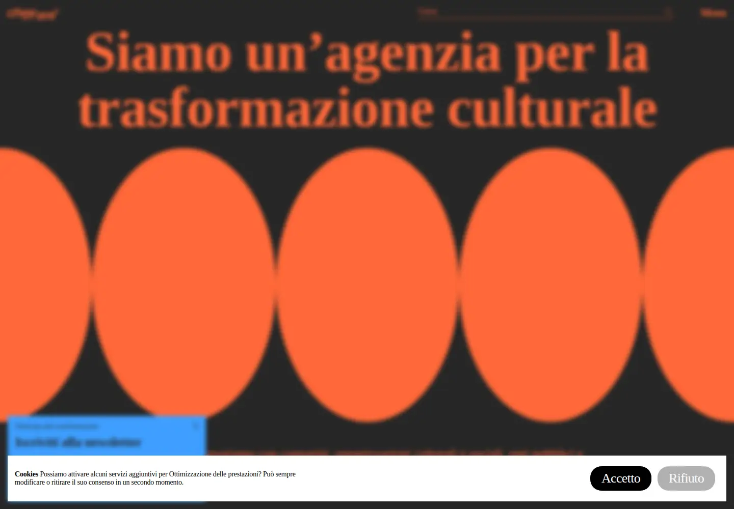 Screenshot of che-fare.com