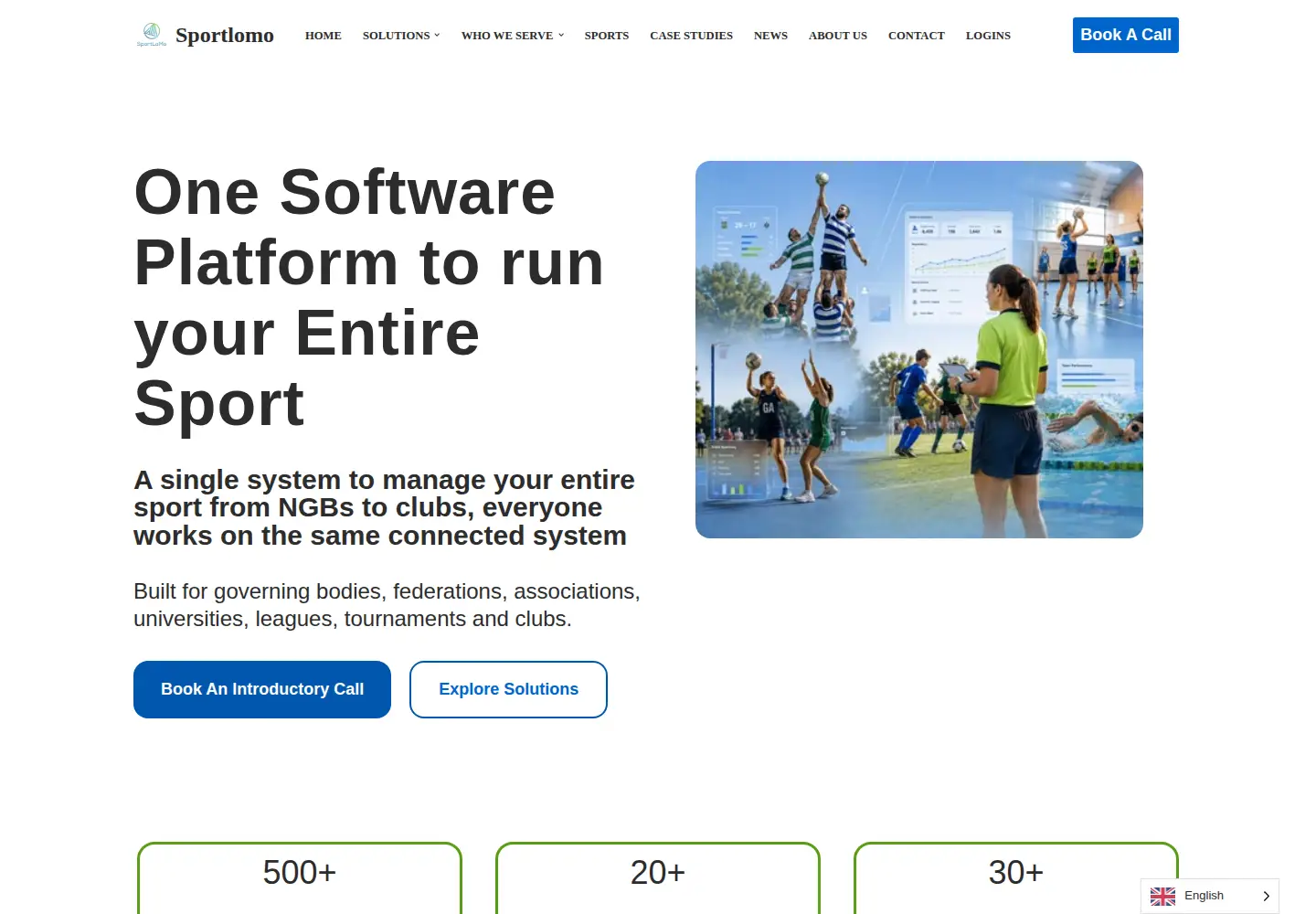 Screenshot of sportlomo.com
