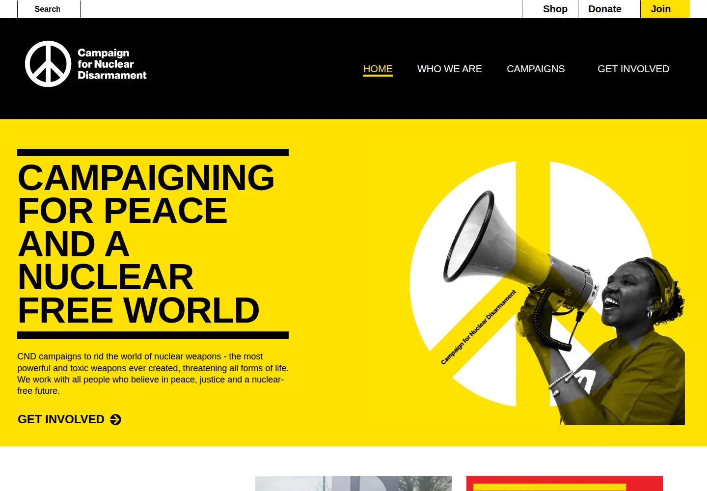 Screenshot of cnduk.org