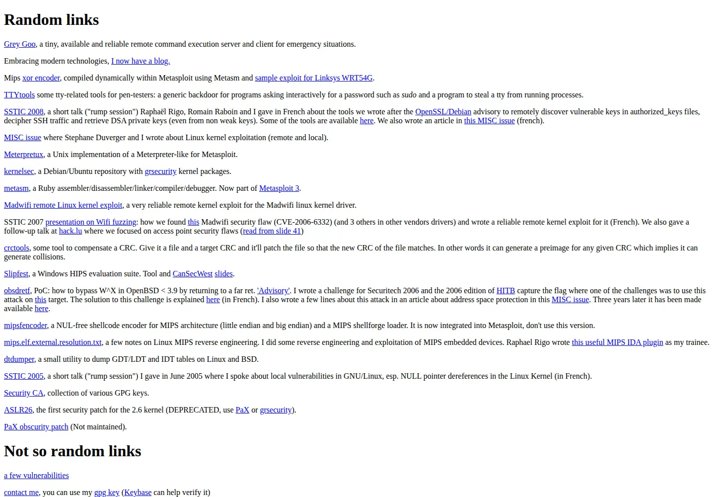 Screenshot of cr0.org