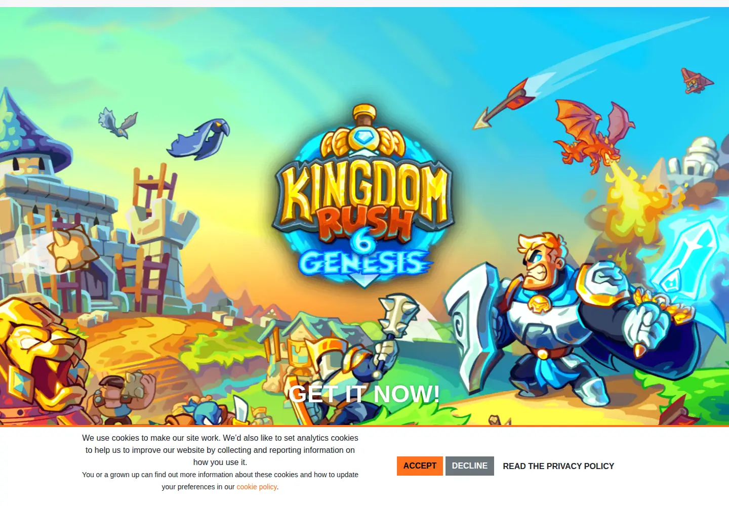 Screenshot of ironhidegames.com