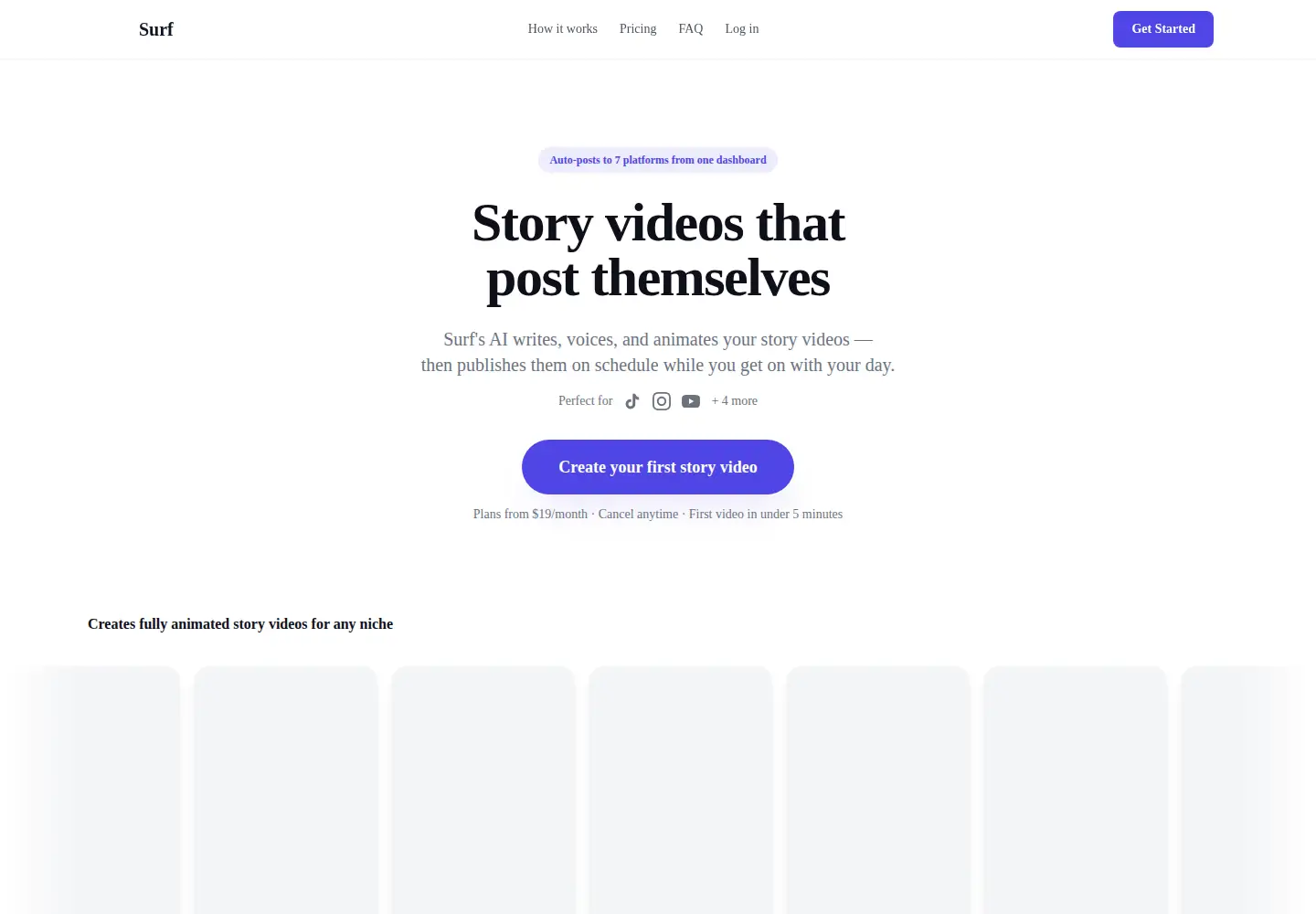Screenshot of surf.to