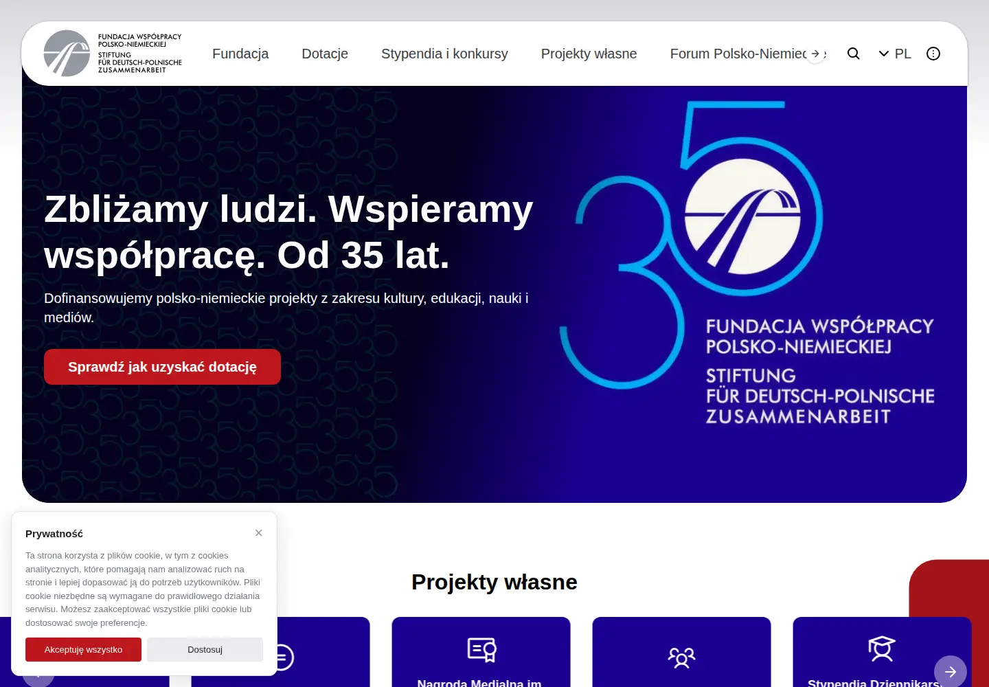Screenshot of fwpn.org.pl