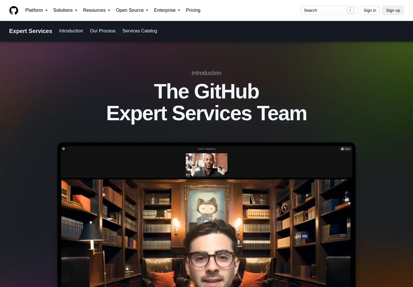 Screenshot of gitref.org