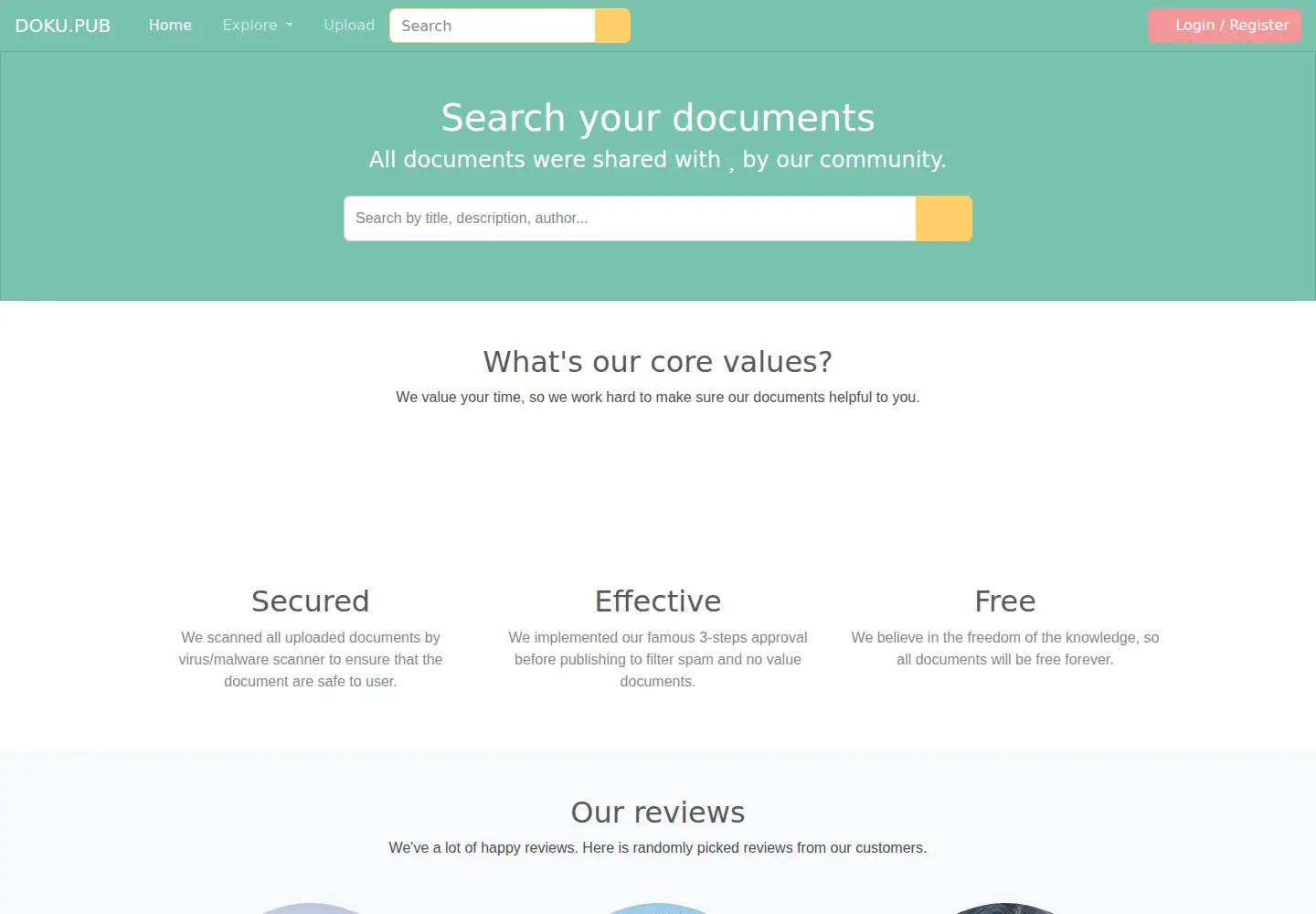 Screenshot of doku.pub