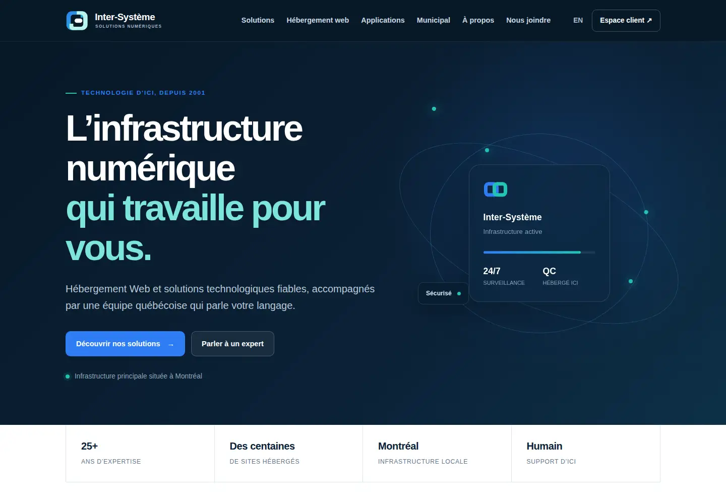 Screenshot of inter-systeme.ca