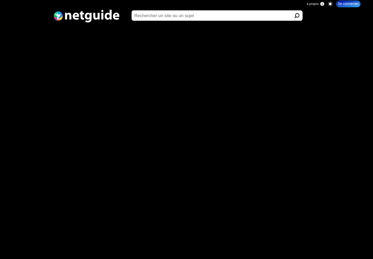 Screenshot of netguide.com