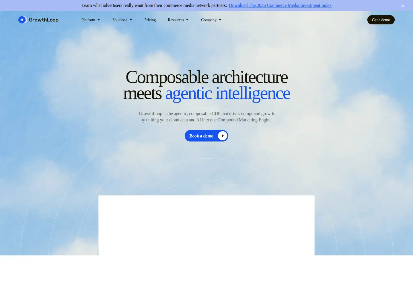 Screenshot of growthloop.com