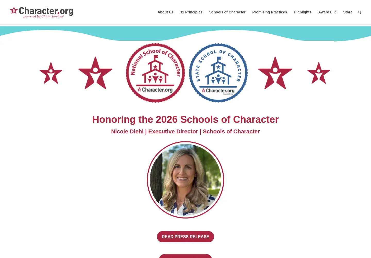 Screenshot of character.org