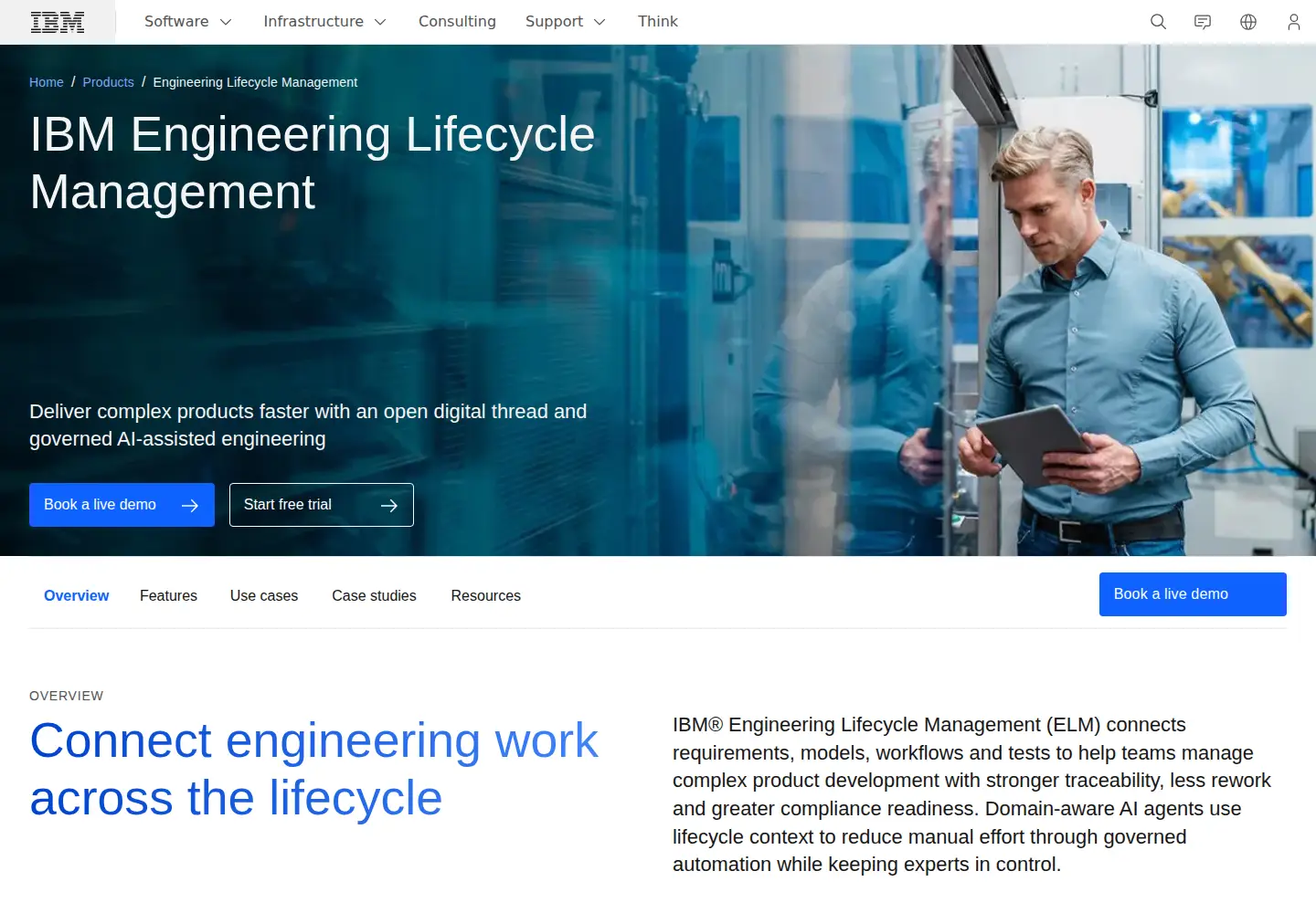 Screenshot of rational.com