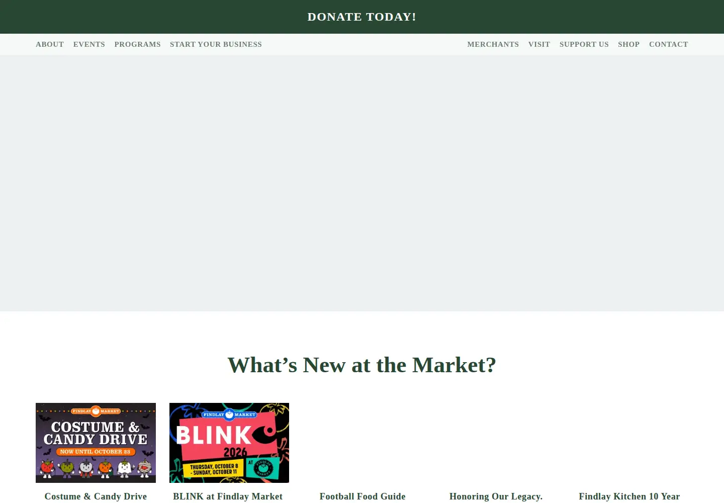 Screenshot of findlaymarket.org