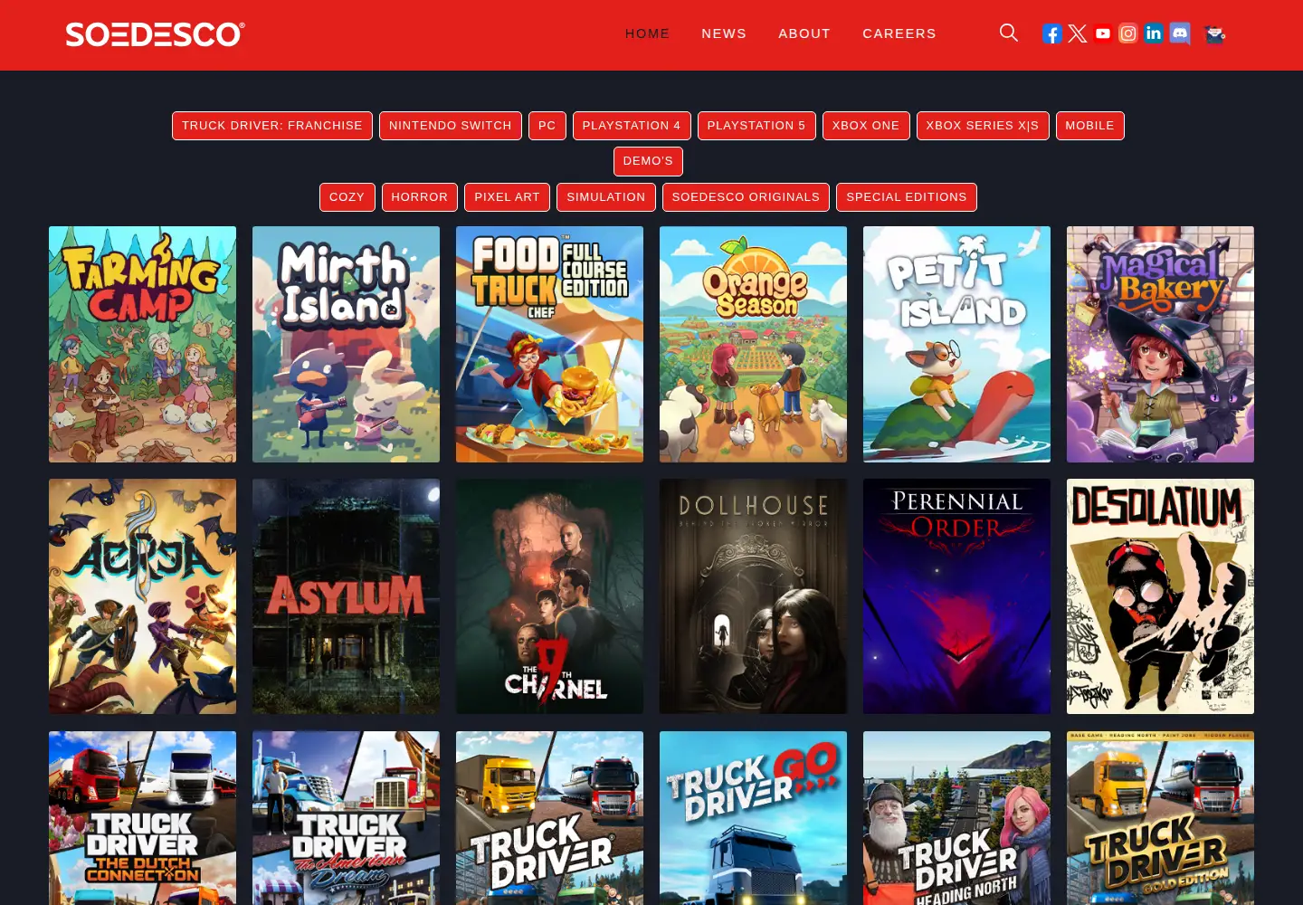 Screenshot of soedesco.com
