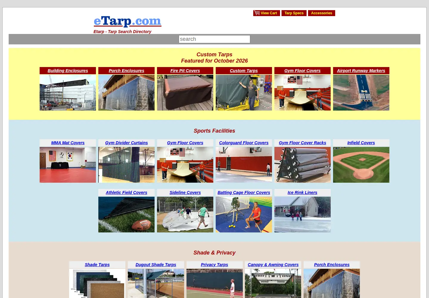 Screenshot of etarp.com