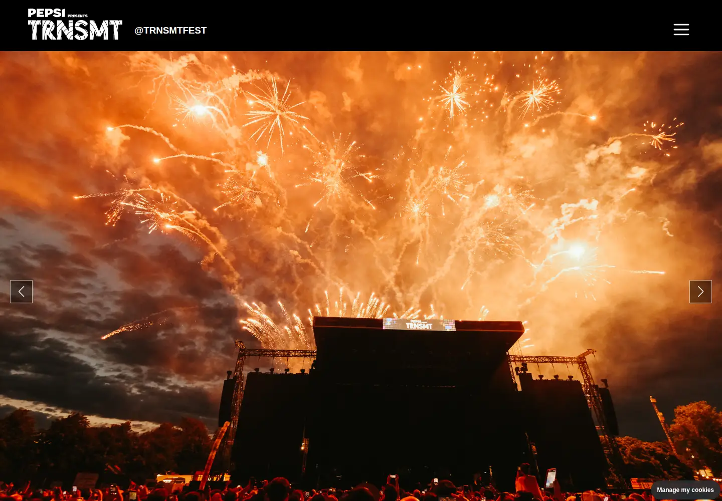 Screenshot of trnsmtfest.com