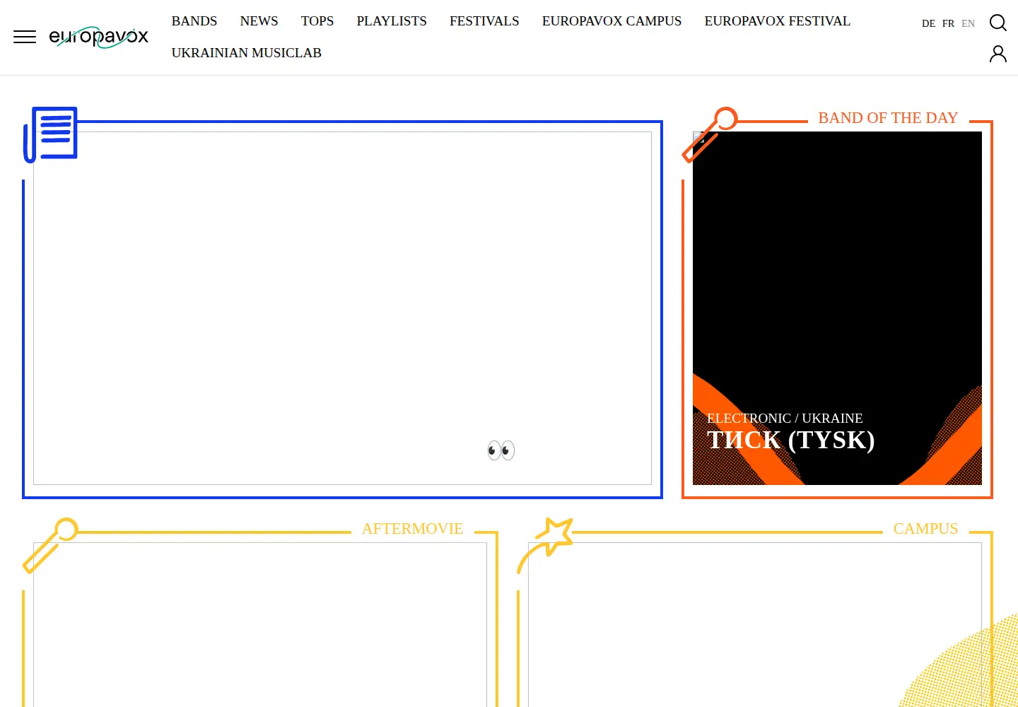 Screenshot of europavox.com