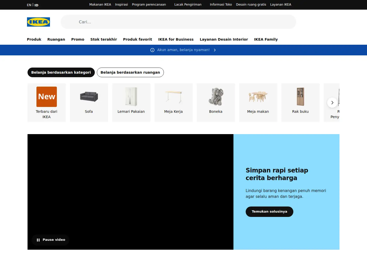 Screenshot of ikea.co.id