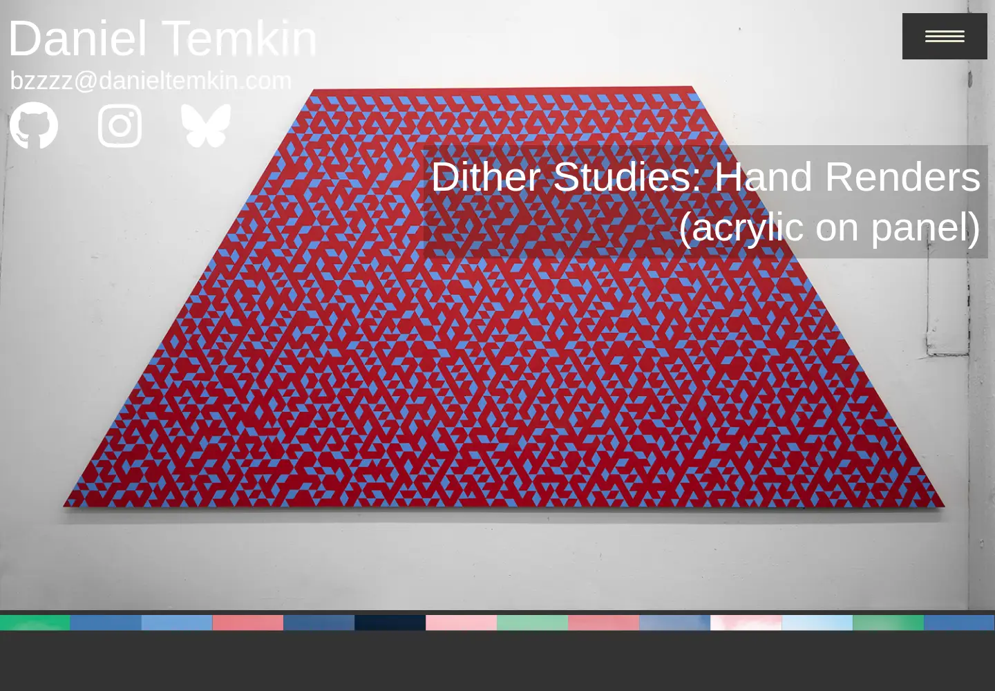 Screenshot of danieltemkin.com