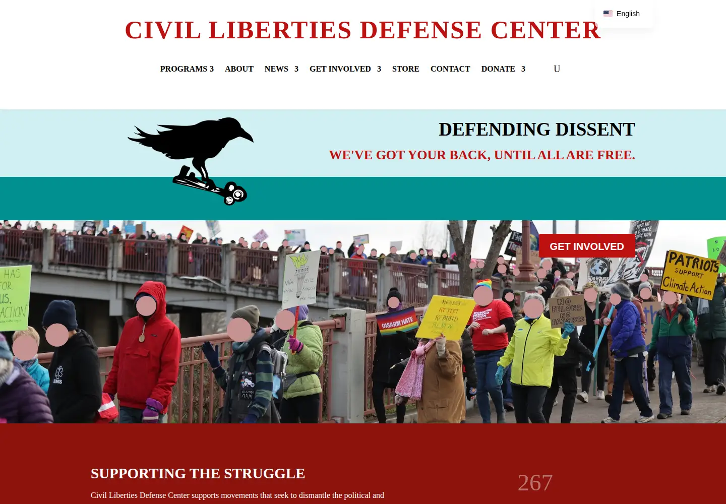 Screenshot of cldc.org