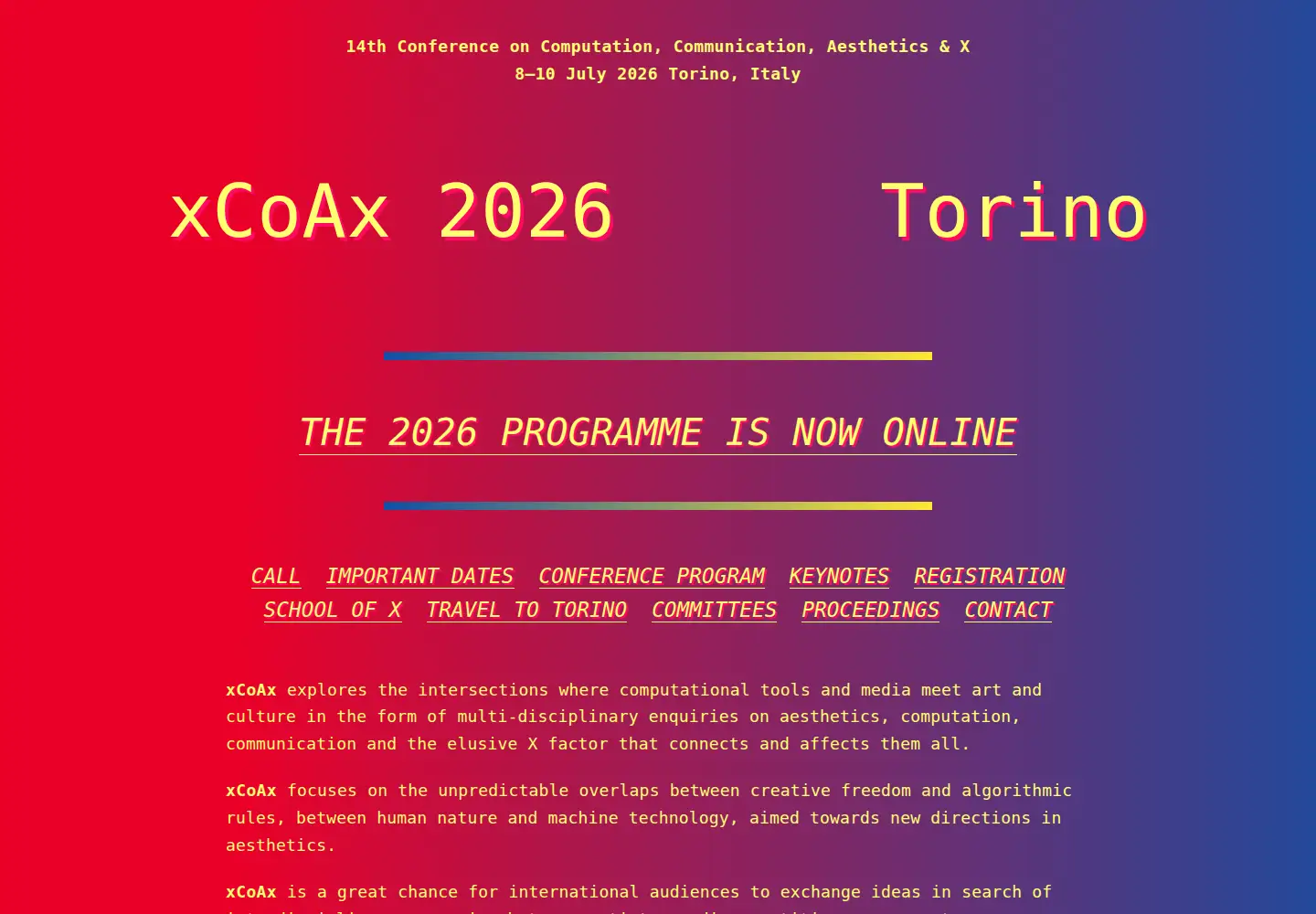 Screenshot of xcoax.org