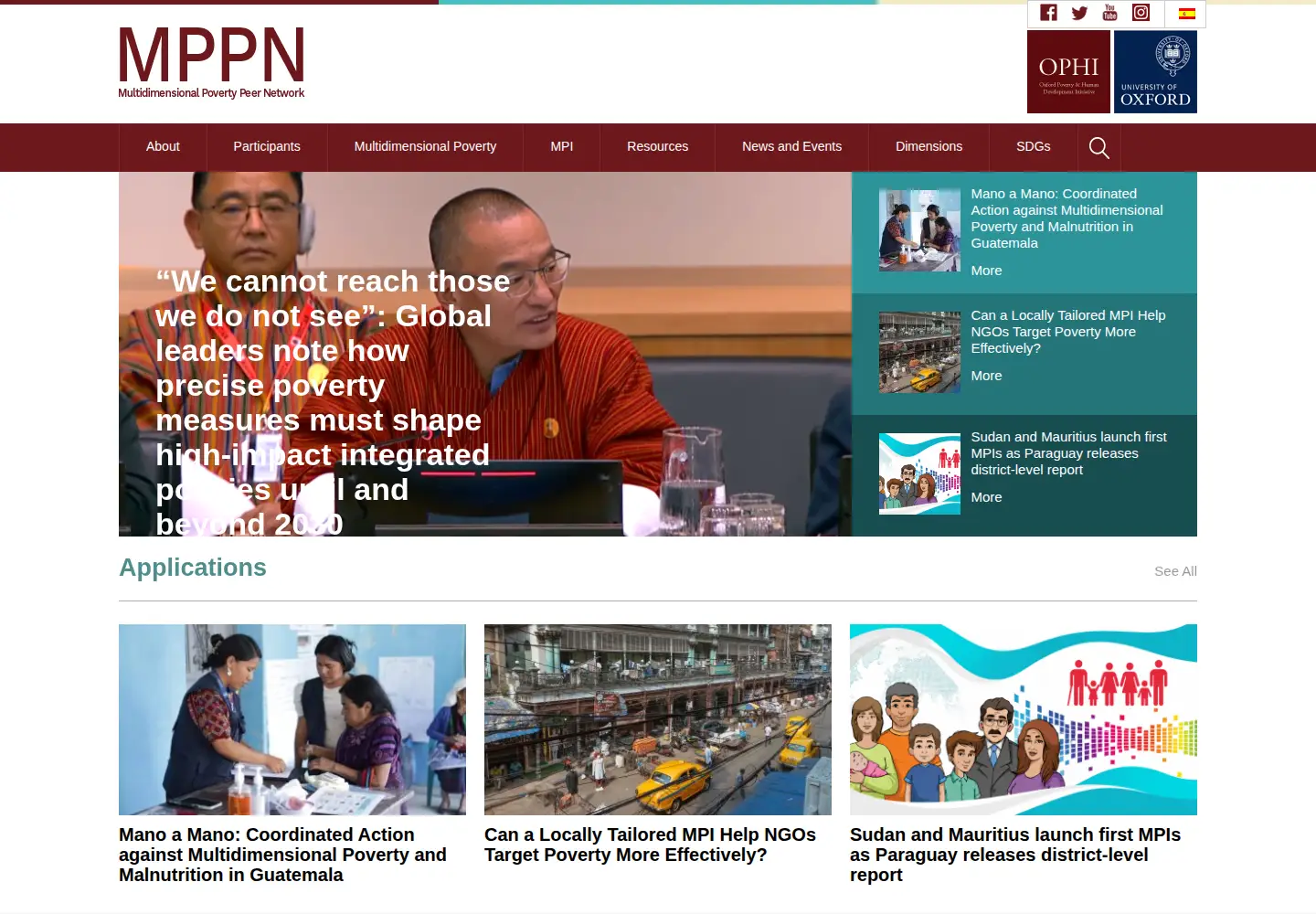 Screenshot of mppn.org