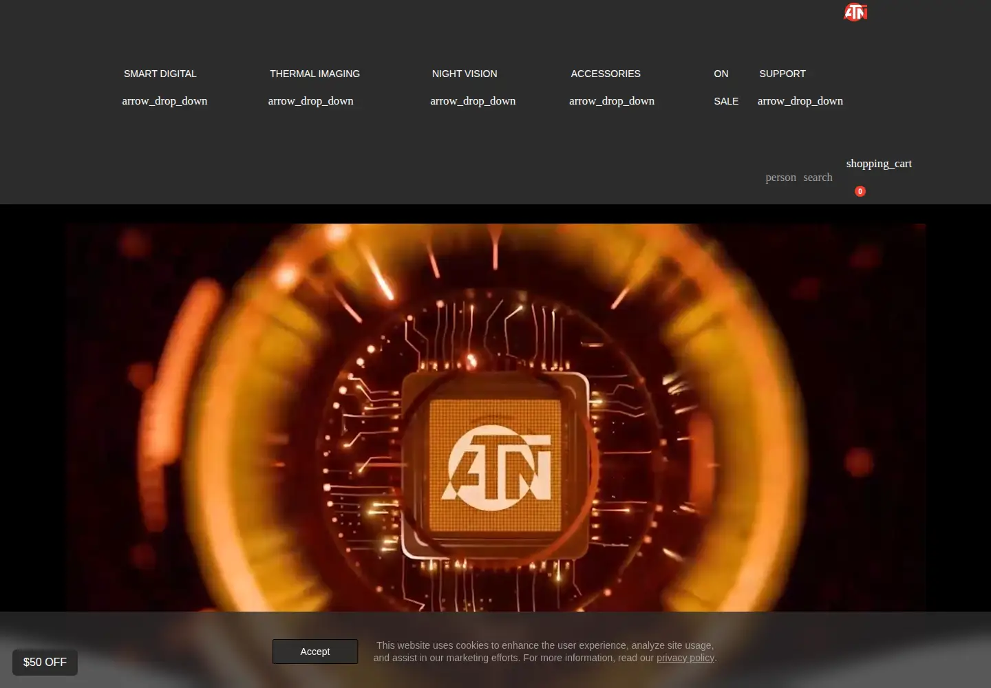 Screenshot of atncorp.com