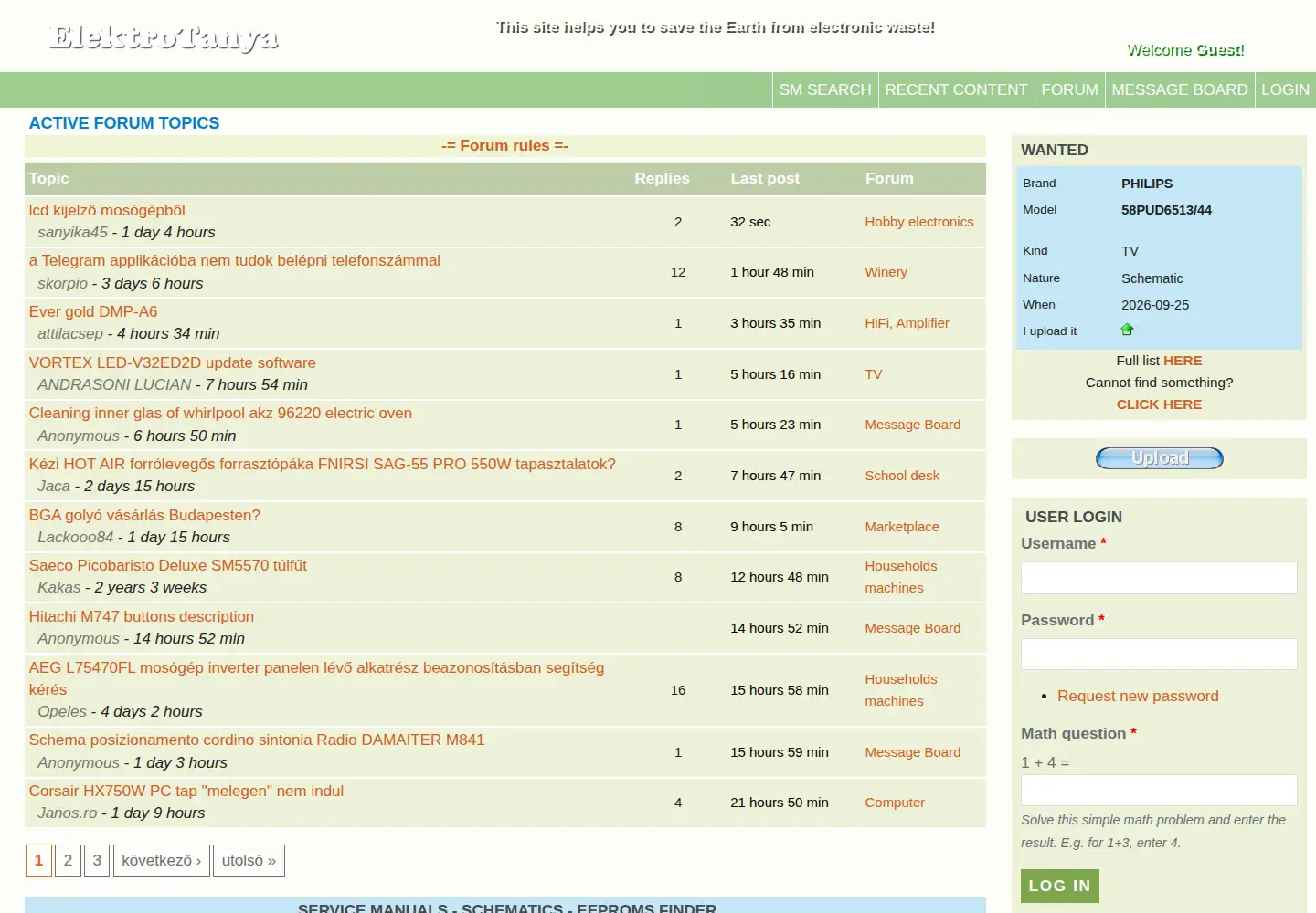 Screenshot of elektrotanya.com