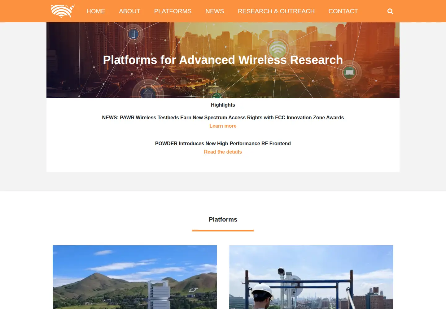 Screenshot of advancedwireless.org