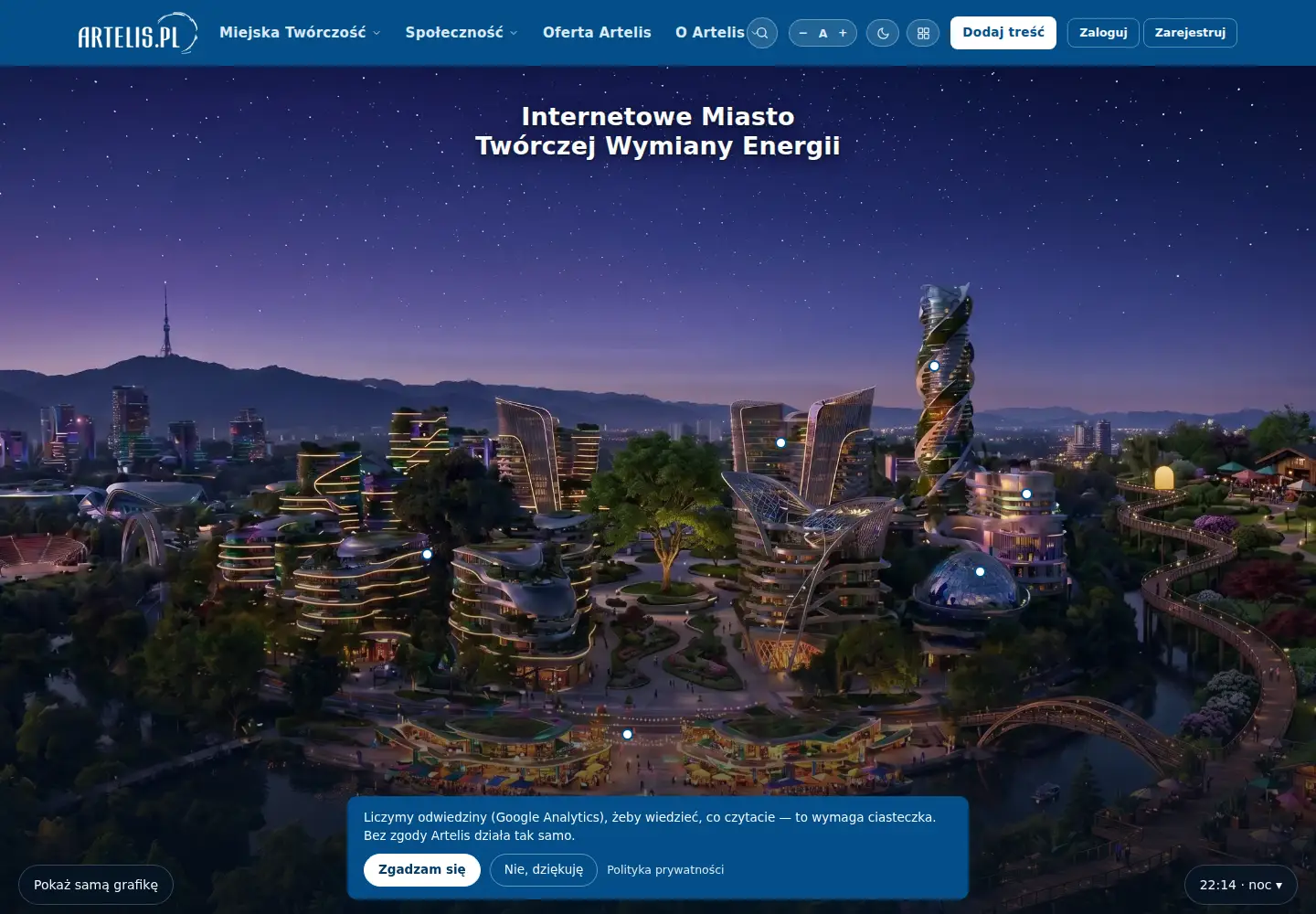Screenshot of artelis.pl