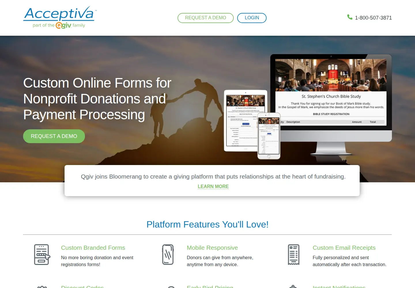 Screenshot of acceptiva.com
