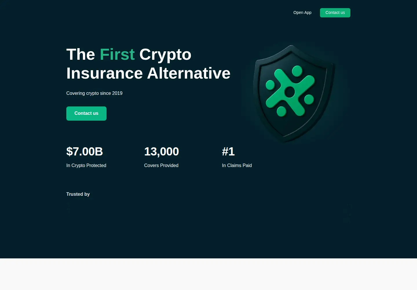 Screenshot of nexusmutual.io