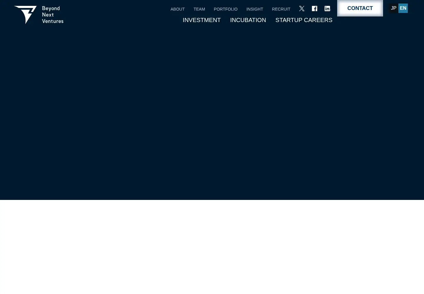 Screenshot of beyondnextventures.com