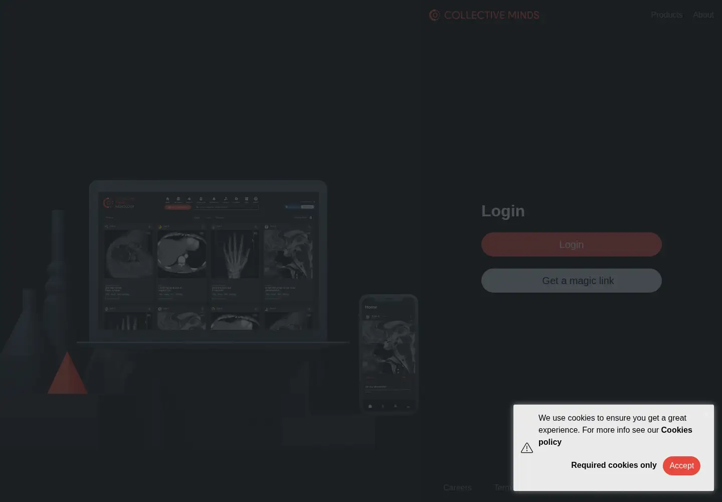 Screenshot of cmrad.com