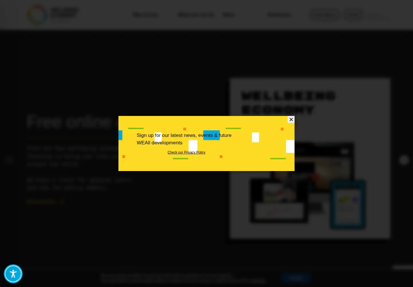 Screenshot of weall.org