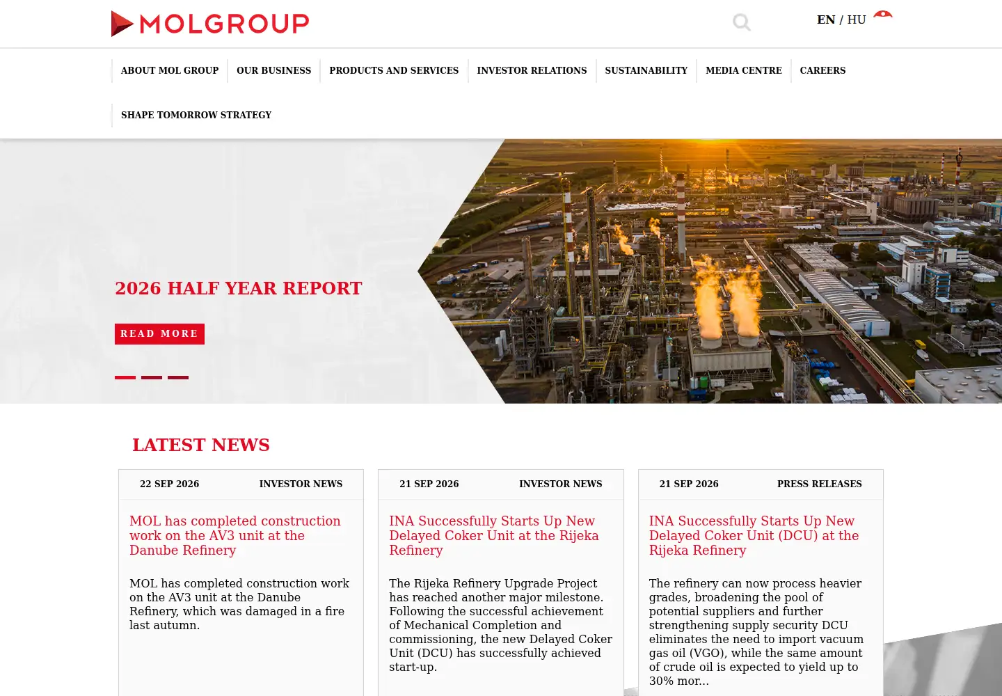 Screenshot of molgroup.info