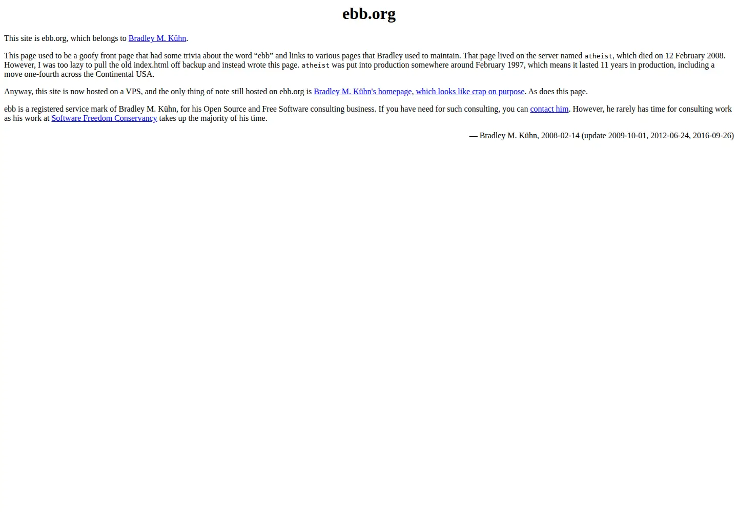 Screenshot of ebb.org