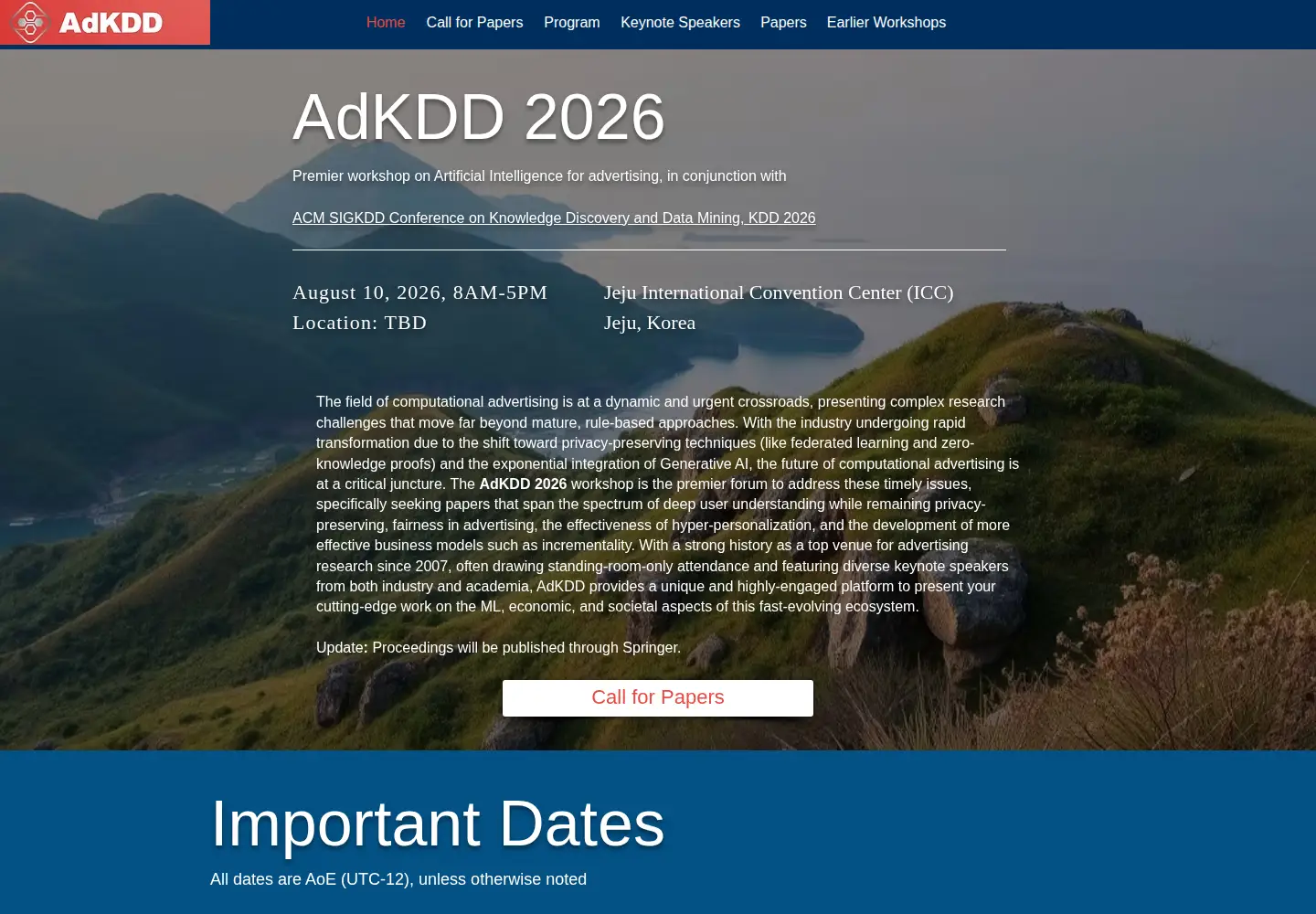 Screenshot of adkdd.org