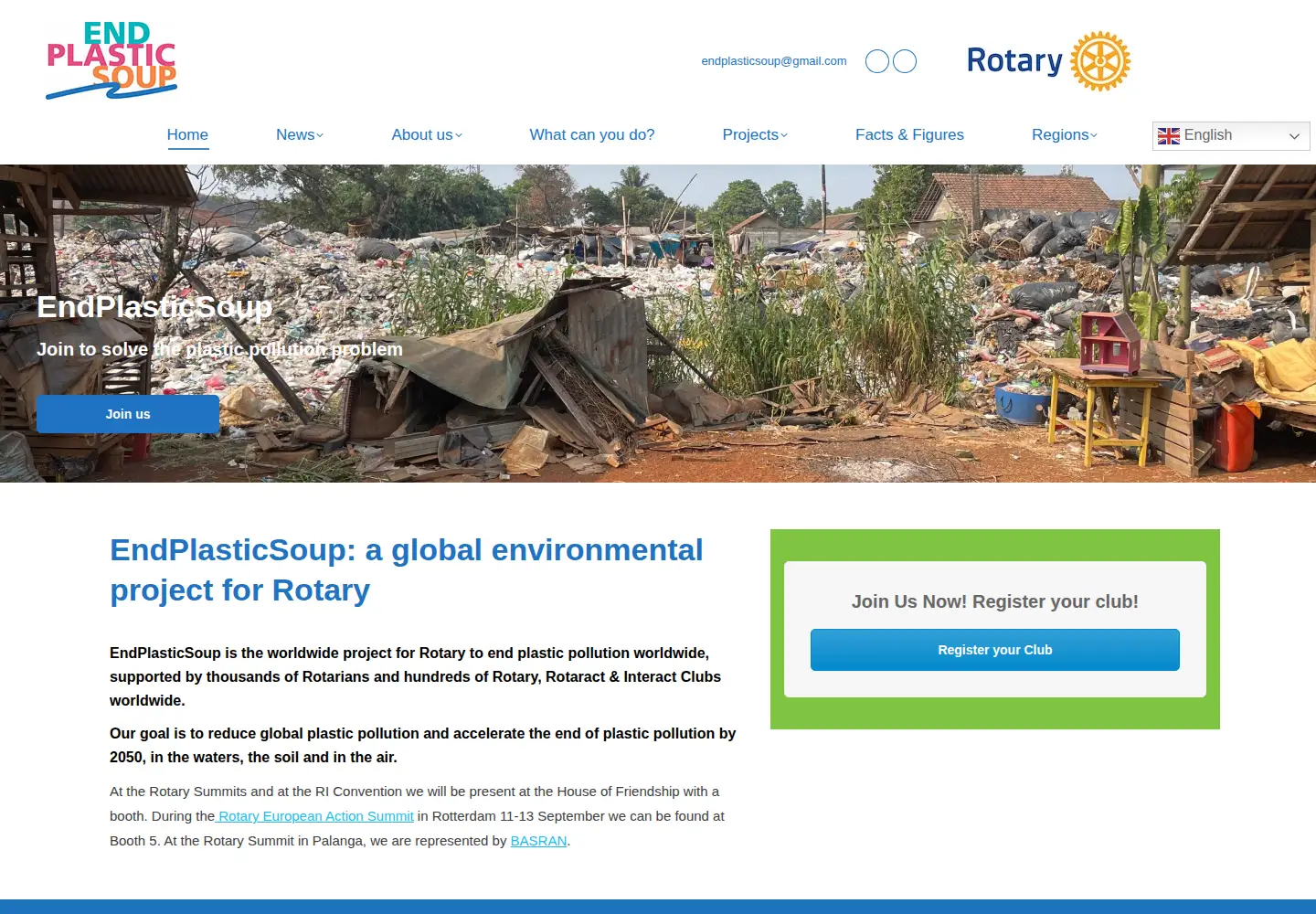 Screenshot of endplasticsoup.org