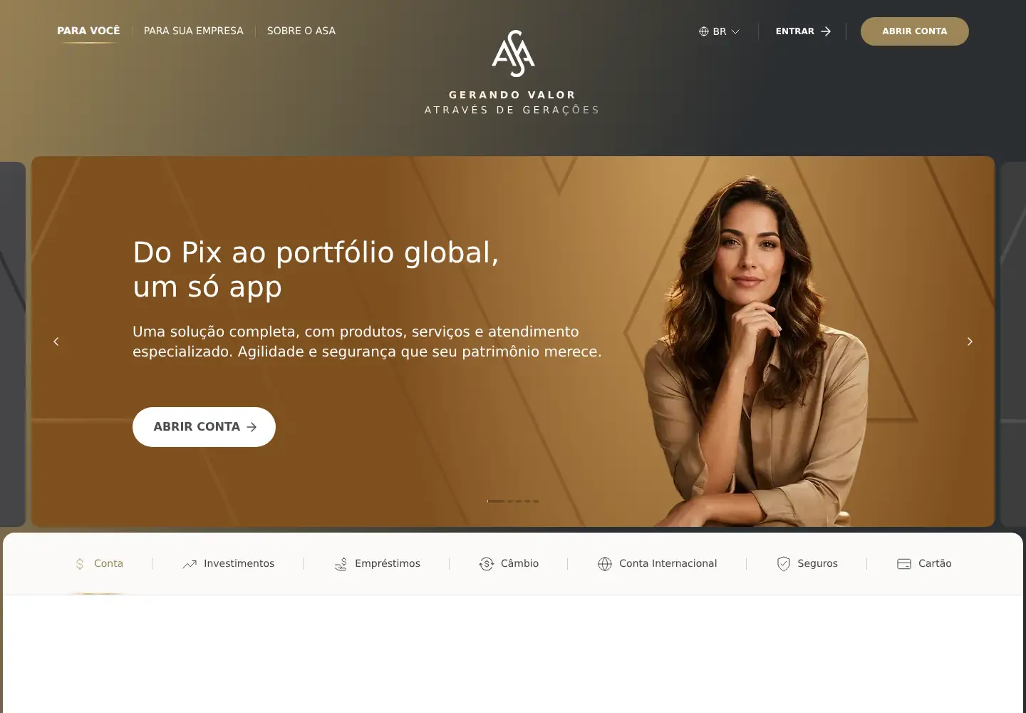 Screenshot of asa.com.br