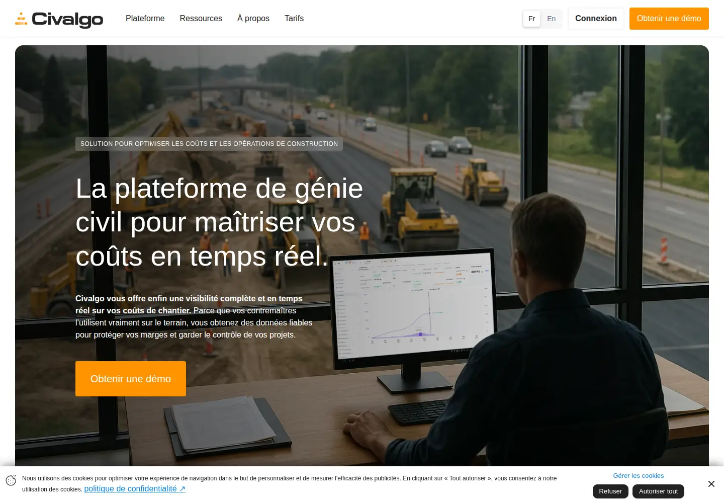 Screenshot of civalgo.com