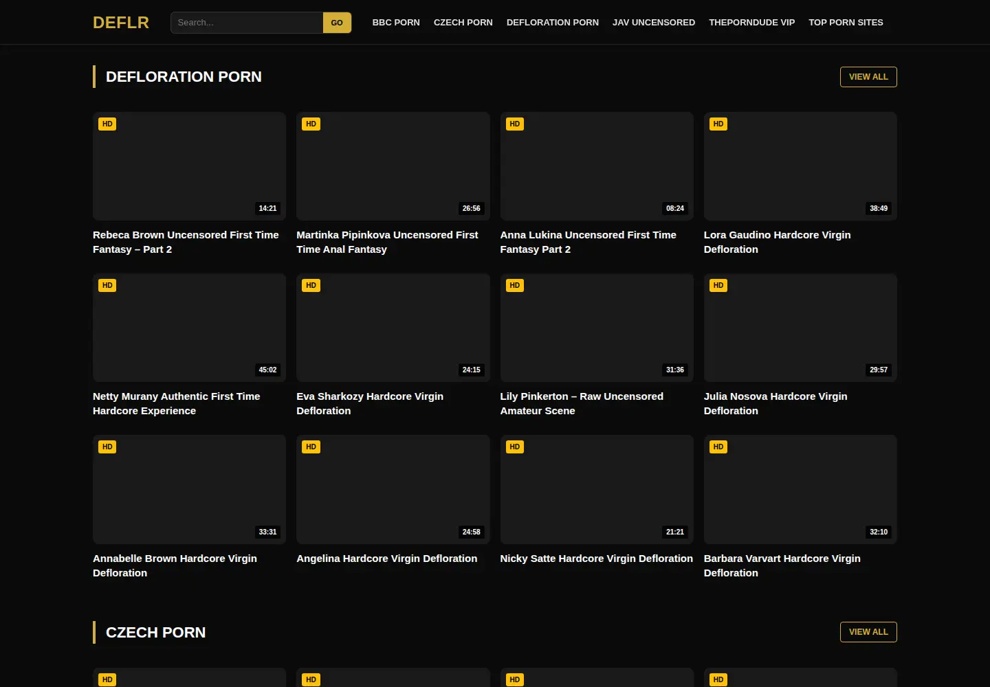 Screenshot of deflr.com
