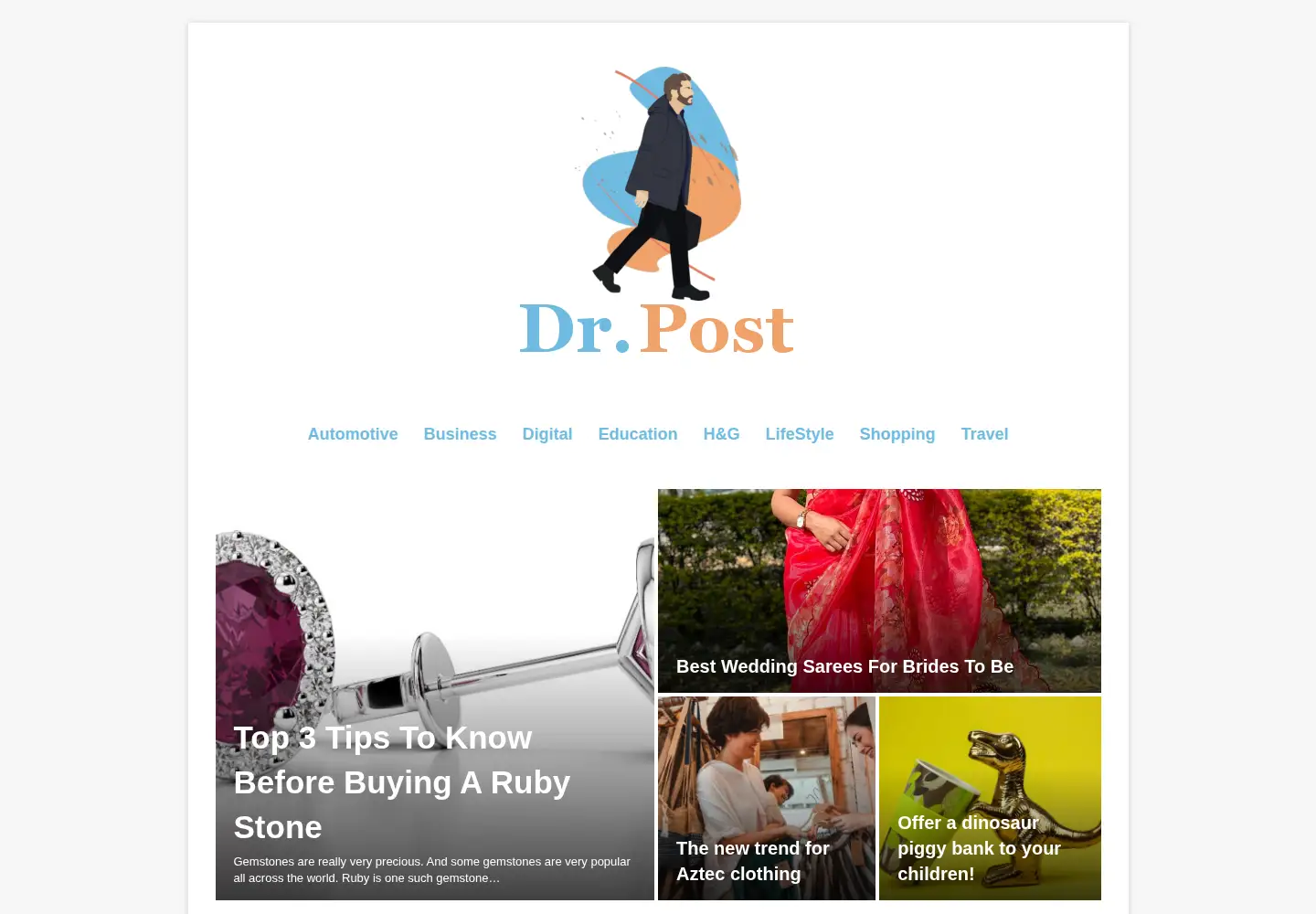 Screenshot of drpostdoc.com