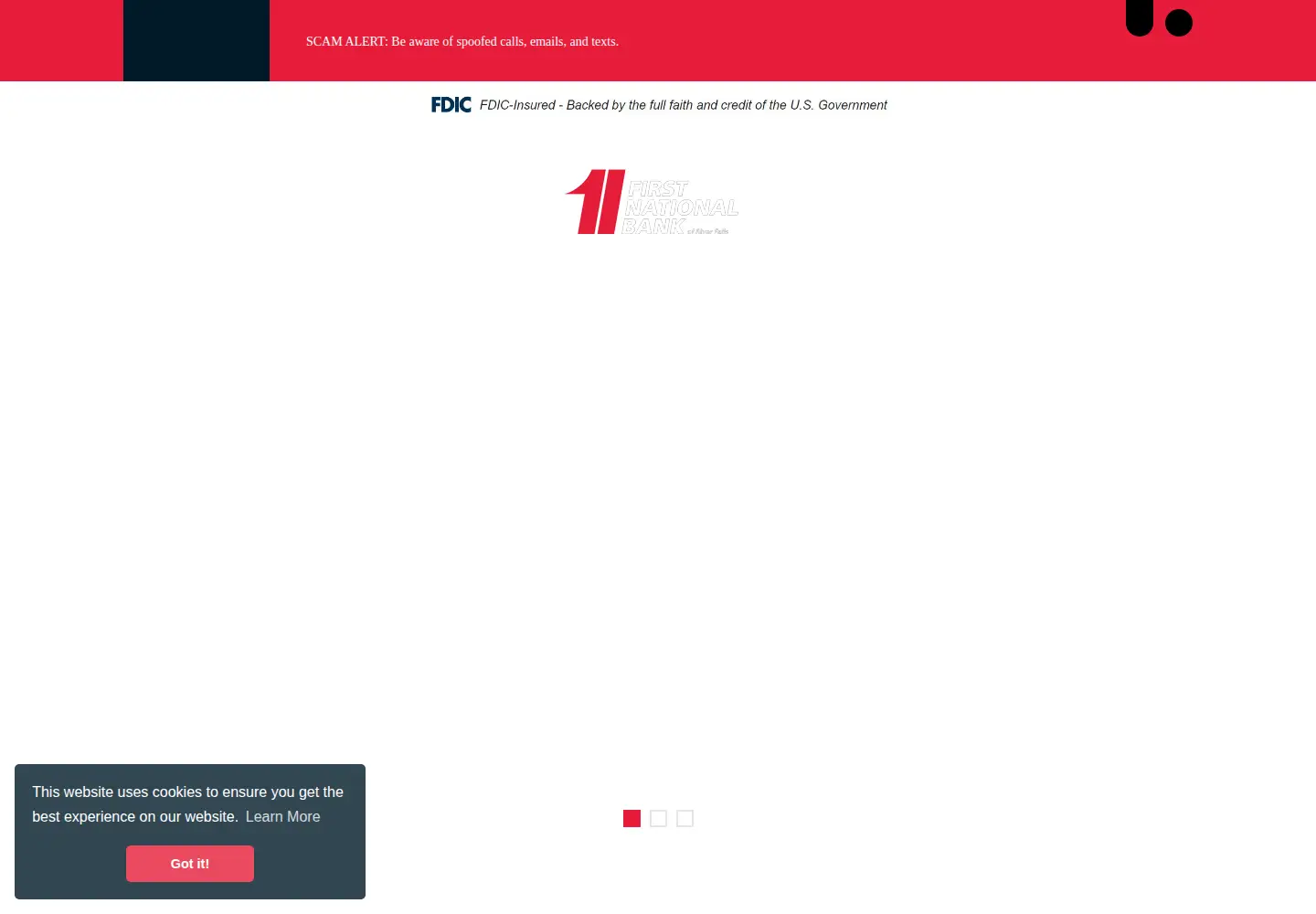 Screenshot of fnbrf.com